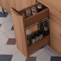 Cozinha Compacta Astra - 2,40m 10 Portas E 4 Gavetas - Lukaliam Móveis Jequitiba Jequitiba - 8