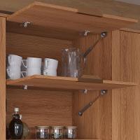 Cozinha Compacta Astra - 2,40m 10 Portas E 4 Gavetas - Lukaliam Móveis Jequitiba Jequitiba - 9