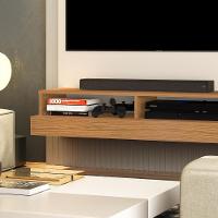 Painel Requinte - Mdf-mdp Tv Nichos Reforçados Off White-nature - Movelove - 3