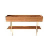 Aparador Lukaliam Móveis Sala De Estar Ou Jantar Cairo C- 2 Gavetas C- Pés De Ferro - 2