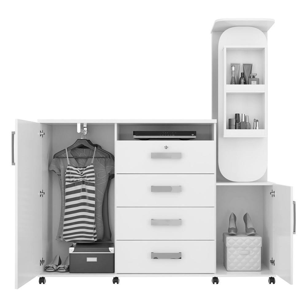 Cômoda Copacabana Branco - Lukaliam Móveis - 7