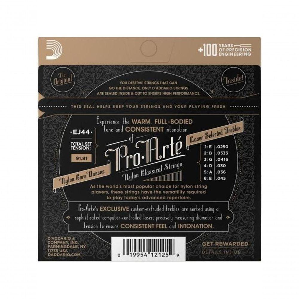 Encordoamento Violão Nylon Tensão Suer Alta Pro-arte Nylon - 3