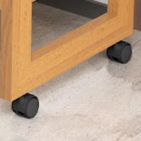 Carrinho Multiuso Aparador Barzinho Orfeu Com Rodizios Pérola