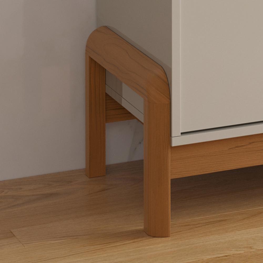 Rack Para Tv Até 70 Polegadas 1 Porta E 2 Gavetas Elegance 2,13m Lukaliam Móveis Off White-jequitiba Off White-jequitiba - 6