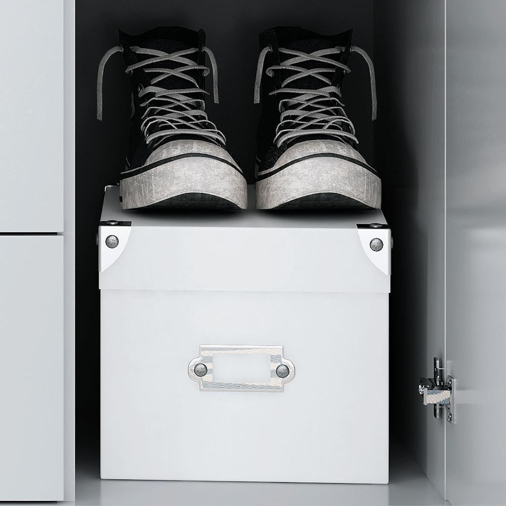 Cômoda Belle 4 Gavetas E 1 Porta Lukaliam Móveis Branco Branco - 7