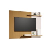 Painel Menfis - Tv Até 50'' Mdp 1 Porta E 1 Gaveta Nature-off White - Sal Movelaria - 4