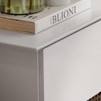 Aparador Rack Suspenso Eros Flow - 2 Portas Com Acabamento Chanfrado Em Mdp - Ej Móveis - 9