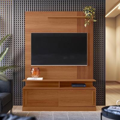 Rack Lukaliam Móveis C- Painel Tv Até 60 Polegadas Chicago Jequitiba