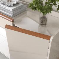 Aparador Buffet Para Sala Elegance 4 Portas Lukaliam Móveis Off White New-jequitiba Off White New-jequitiba