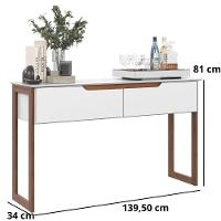 Aparador Eros Flow 2 Portas Para Sala De Jantar Branco-freijó - 5