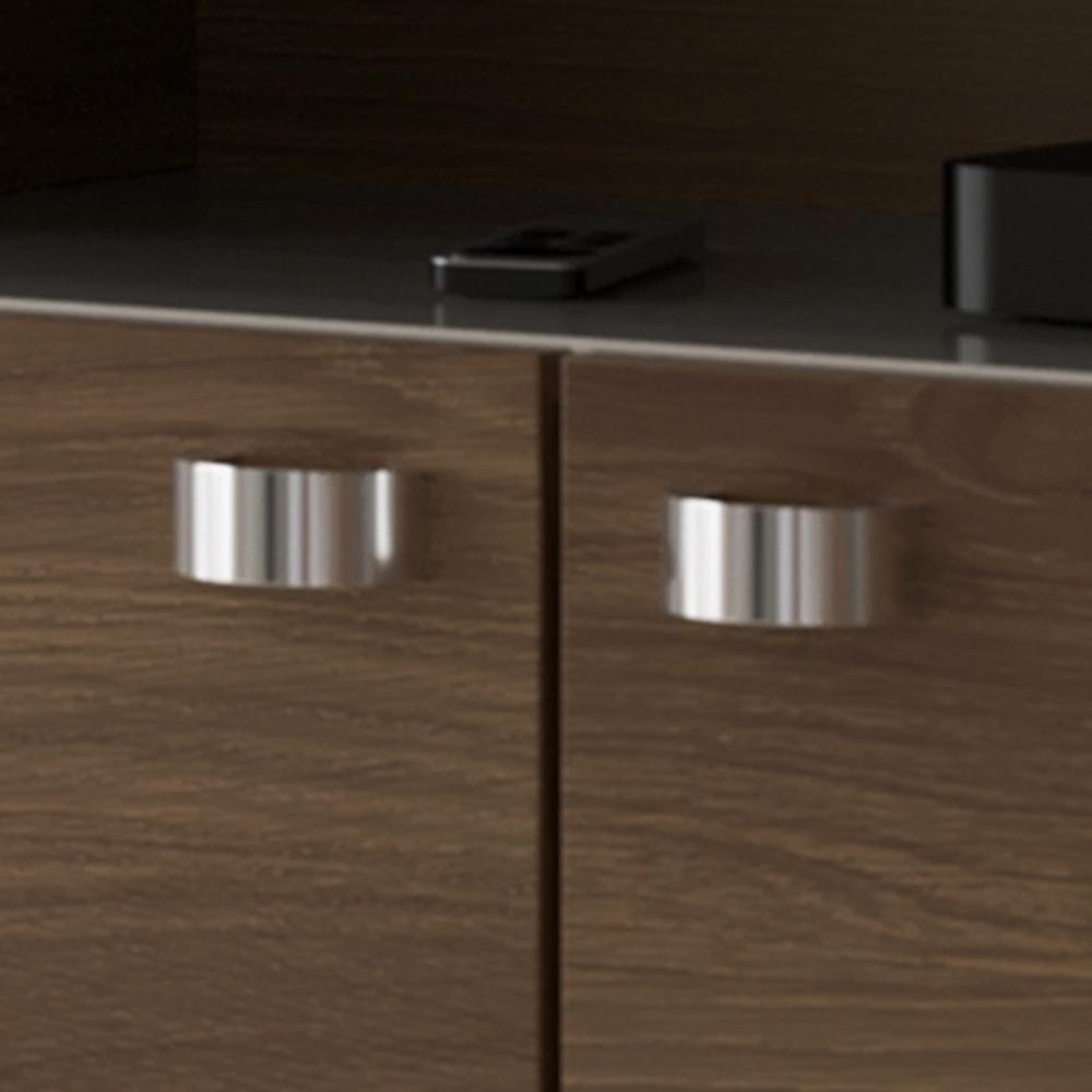 Rack Para Tv Até 70 Polegadas 3 Portas Dallas 1,83m Lukaliam Móveis Imbuia-off White Perolizado Imbuia-off White Perolizado - 5