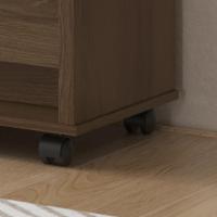 Rack Para Tv Até 70 Polegadas 3 Portas Dallas 1,83m Lukaliam Móveis Imbuia-off White Perolizado Imbuia-off White Perolizado - 6