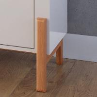 Rack Para Tv Até 70 Polegadas 1 Gaveta E 2 Portas Gliss 1,83m Lukaliam Móveis Off White Perolizado-jequitiba Off White Perolizado-jequitiba - 7