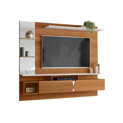 Painel Para Tv Até 55 Polegadas 1,83m Intense Jequitibá Lukaliam Móveis