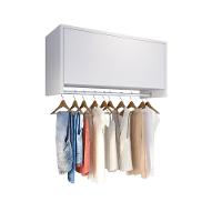 Armário Suspenso Delta - 1 Porta Com Cabideiro Em Mdp Branco - J3 Móveis Branco