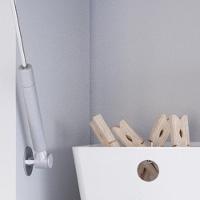 Armário Suspenso Delta - 1 Porta Com Cabideiro Em Mdp Branco - J3 Móveis Branco - 6