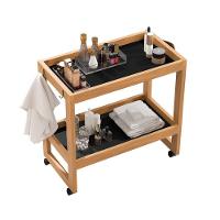 Carrinho Auxiliar Suporte Para Esmalte Com Rodinhas Preto - 1