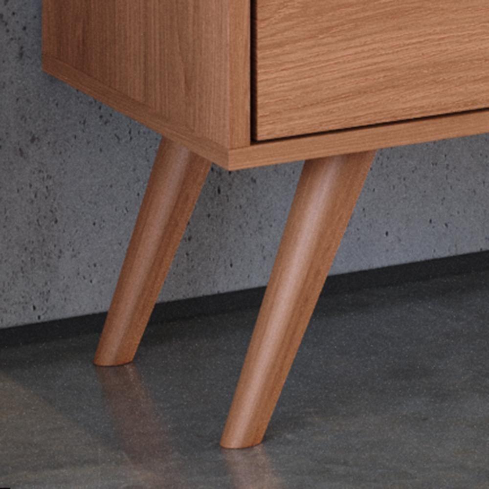 Rack Movelove 2 Portas E 1 Gaveta Com Painel Led Para Tv 70 Polegadas River 183cm Jequitiba Jequitiba - 6