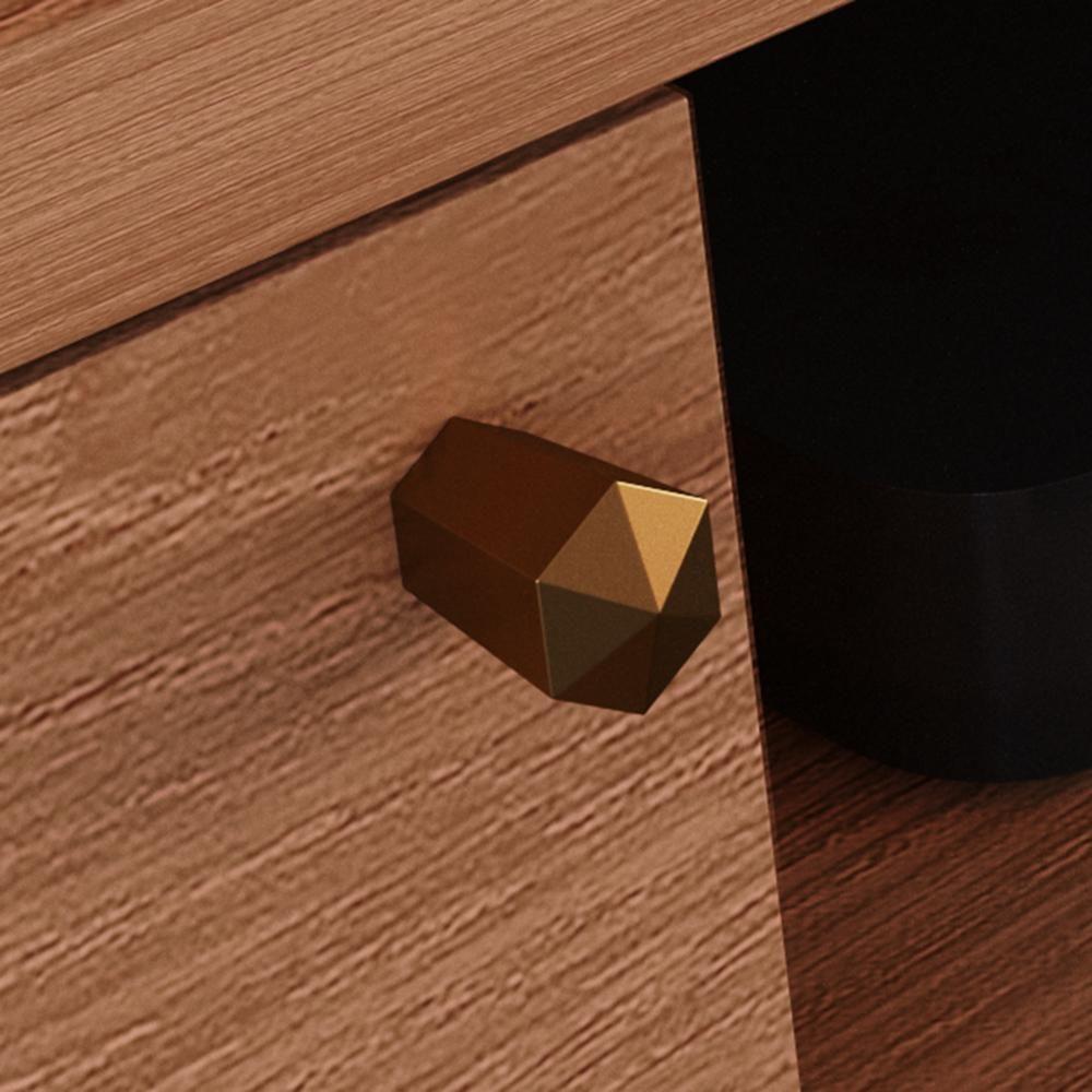 Rack Movelove 2 Portas E 1 Gaveta Com Painel Led Para Tv 70 Polegadas River 183cm Jequitiba Jequitiba - 7