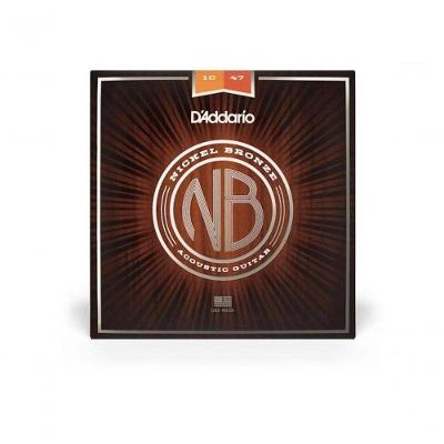 Encordoamento Violão Aço .010-.047 Nickel Bronze Nb1047 D