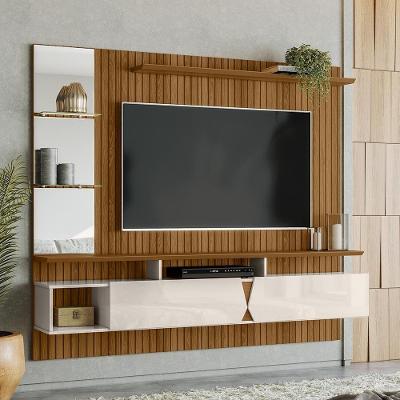 Painel Intense Para Tv Até 55'' - Lukaliam Móveis Freijó - Off White