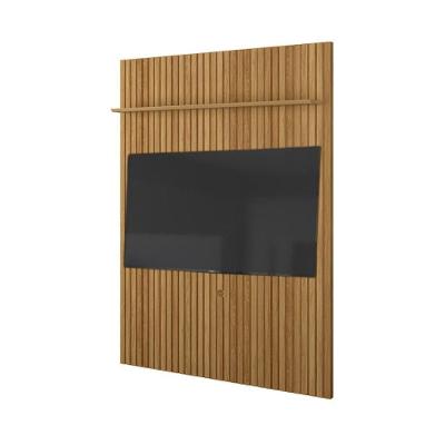Painel Ripado Bali - Mdf-mdp 1 Prateleira Freijó - Lukaliam Móveis