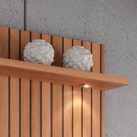 Rack Movelove 2 Portas E 1 Gaveta Com Painel Led Para Tv 70 Polegadas River 183cm Jequitiba Ripado-off White Jequitiba Ripado-off White - 9