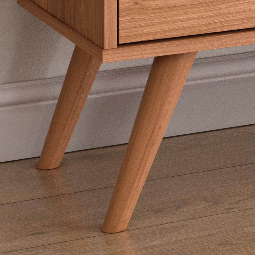 Rack Em Mdp 25mm P- Tv Até 70" 1,36m 2 Portas E 1 Gaveta Sevilla Jequitiba Jequitiba - 8