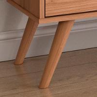 Rack Em Mdp 25mm P- Tv Até 70" 1,36m 2 Portas E 1 Gaveta Sevilla Jequitiba Jequitiba - 8