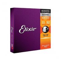 Encordoamento Para Violão .011 Custom Light Bronze Nanoweb 11027 Elixir - 1