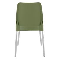 Cadeira Tramontina Vanda Em Polipropileno Verde Oliva Com Pernas De Alumínio - 5