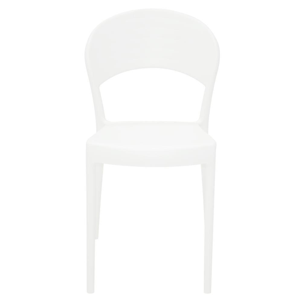 Cadeira Tramontina Sissi Encosto Fechado Em Polipropileno E Fibra De Vidro Branco - 5