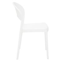 Cadeira Tramontina Sissi Encosto Fechado Em Polipropileno E Fibra De Vidro Branco - 2