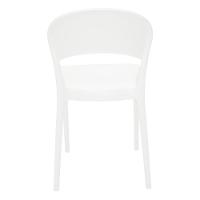 Cadeira Tramontina Sissi Encosto Fechado Em Polipropileno E Fibra De Vidro Branco - 3