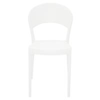 Cadeira Tramontina Sissi Encosto Fechado Em Polipropileno E Fibra De Vidro Branco - 5