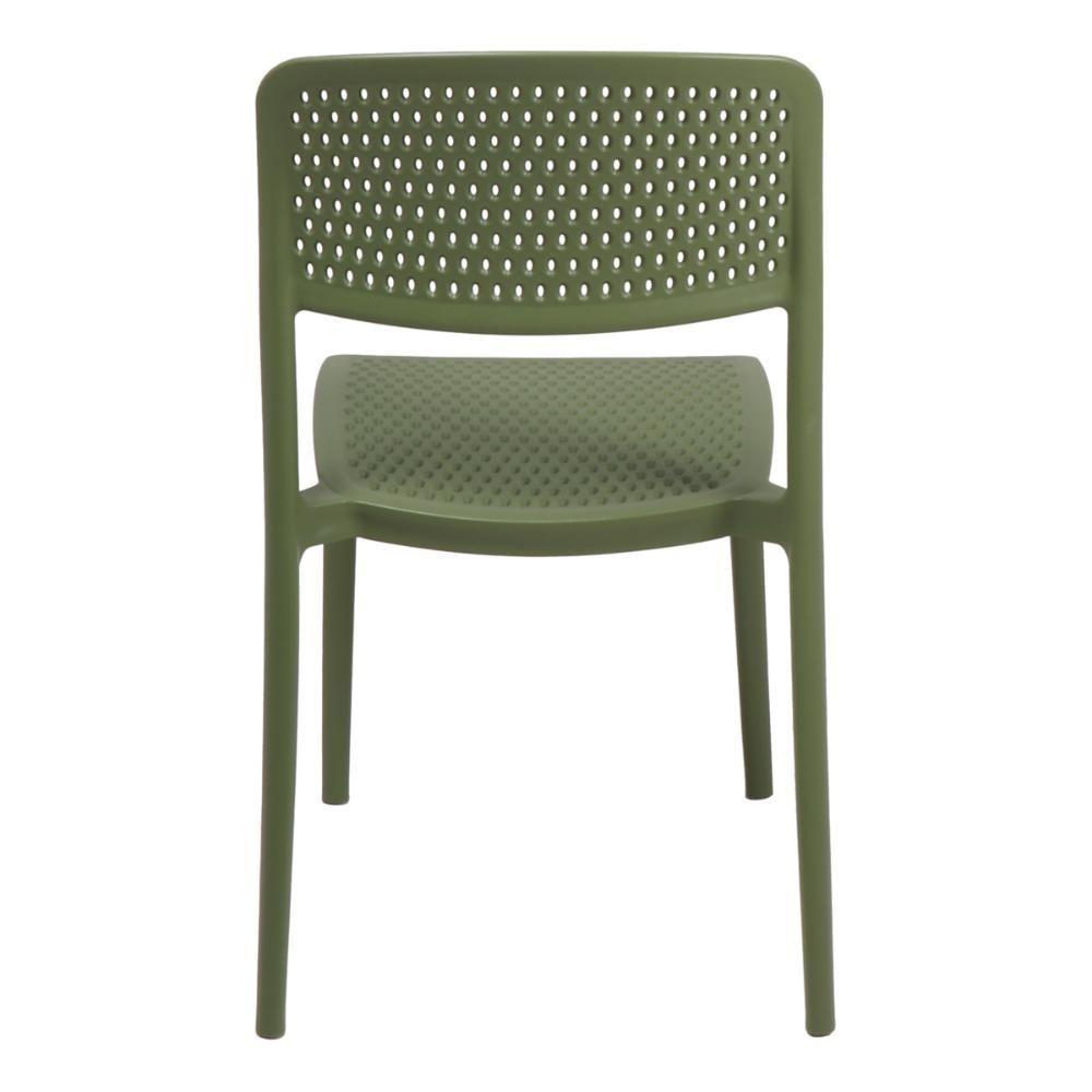 Cadeira Tramontina Serena Em Polipropileno Verde Oliva - 1