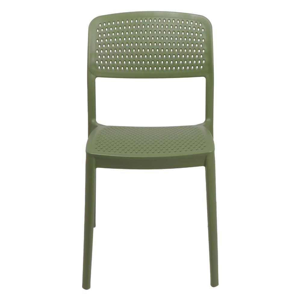 Cadeira Tramontina Serena Em Polipropileno Verde Oliva - 3