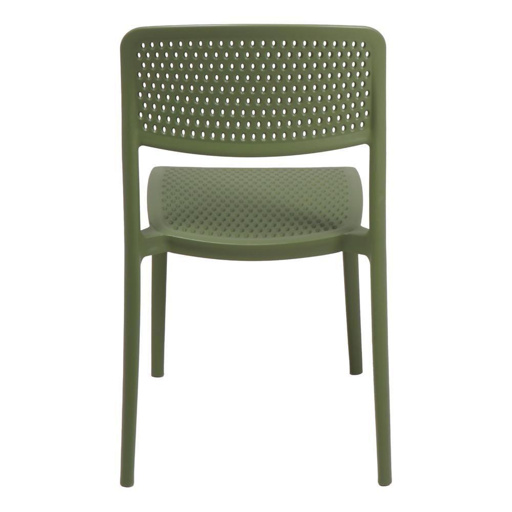 Cadeira Tramontina Serena Em Polipropileno Verde Oliva - 6