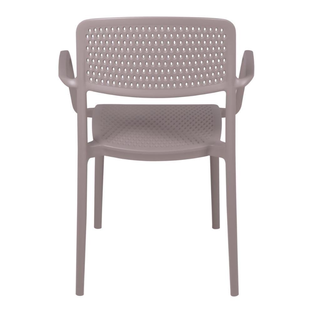 Cadeira Tramontina Serena Em Polipropileno Camurça Com Braços - 8