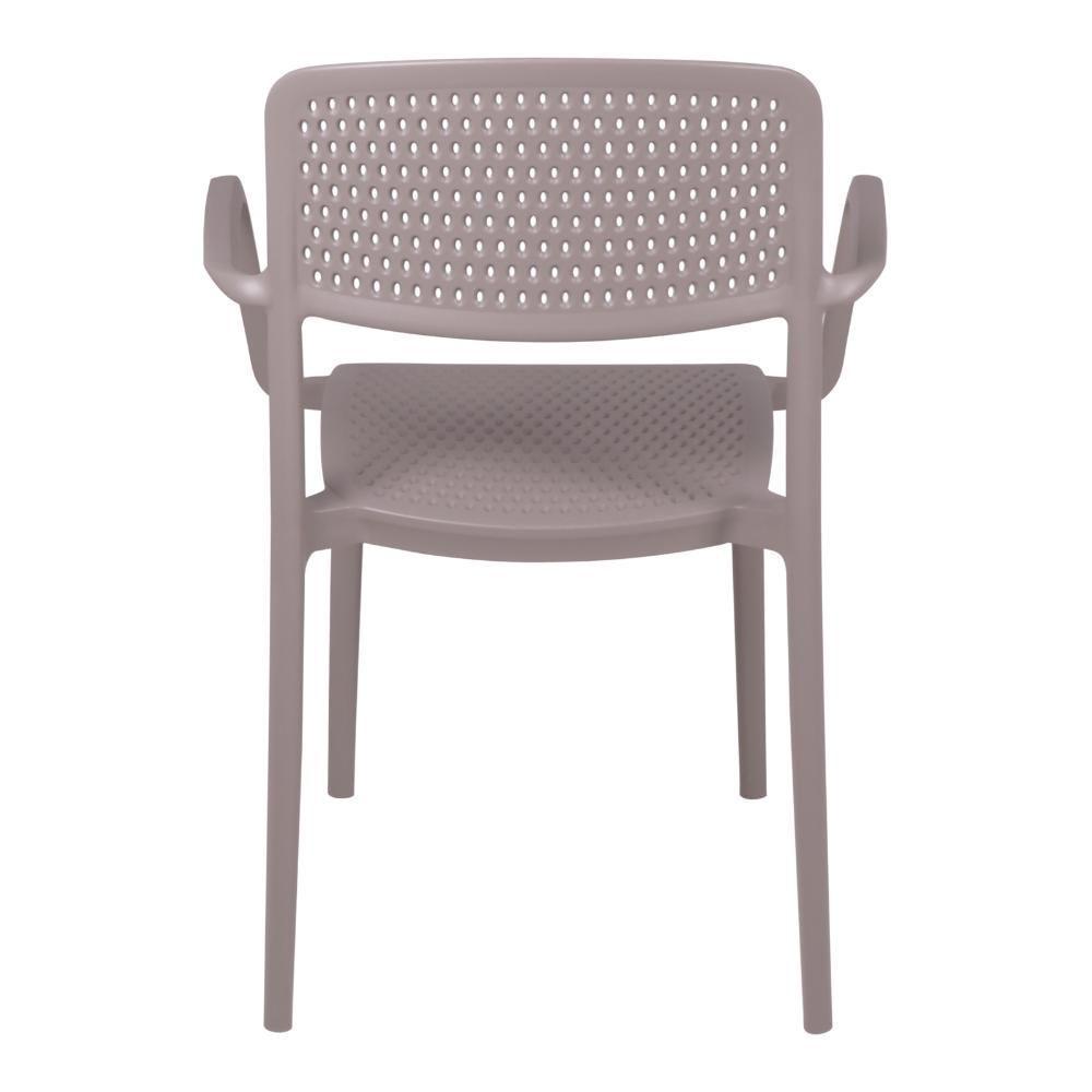 Cadeira Tramontina Serena Em Polipropileno Camurça Com Braços - 9