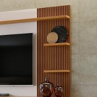 Painel Para Tv Europa - Mdp 1 Porta E 1 Gaveta Off White Perolizado-tauari - Lukaliam Móveis - 5