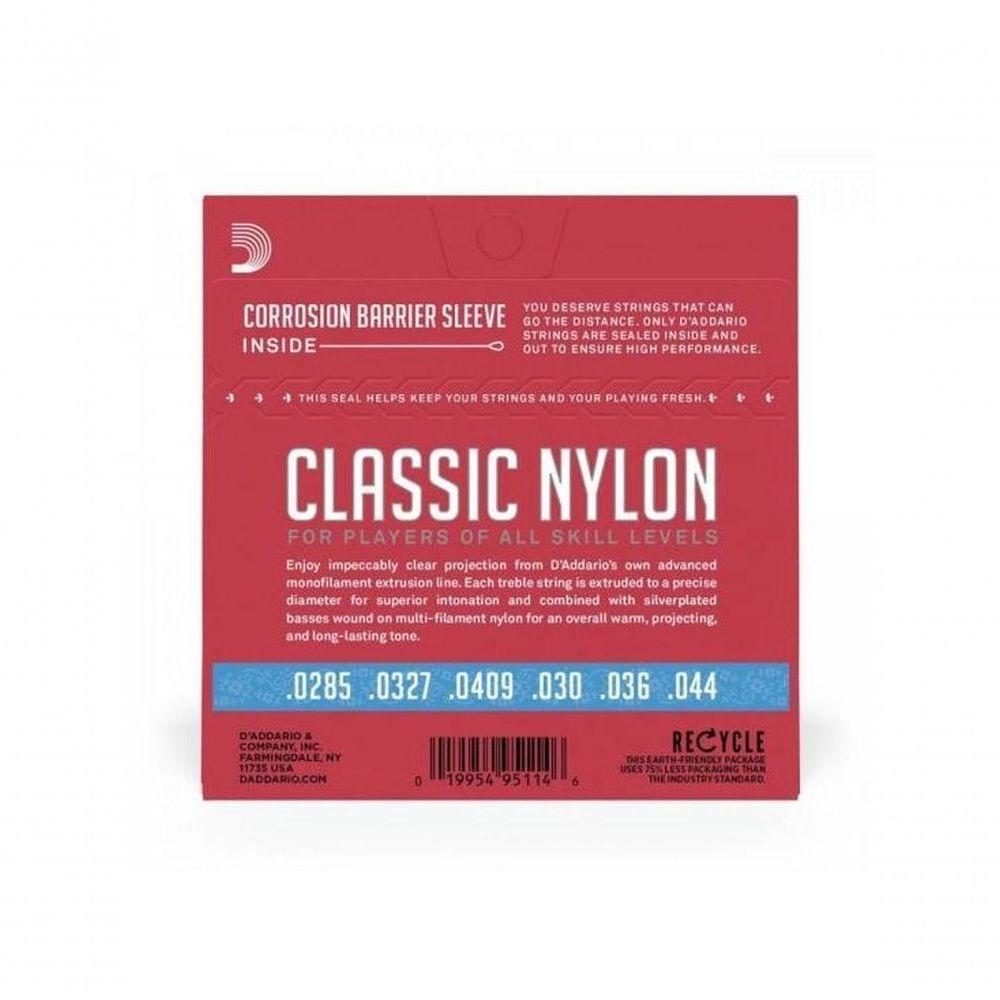 Encordoamento Violão Nylon Tensão Alta Student Ej27h D Addario - 2
