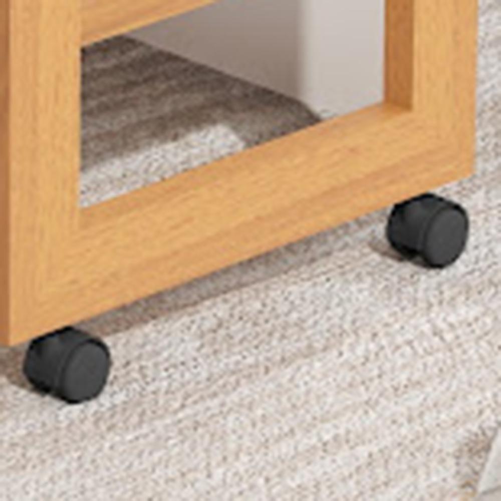 Carrinho Auxiliar Suporte Para Esmalte Com Rodinhas Pérola - 4