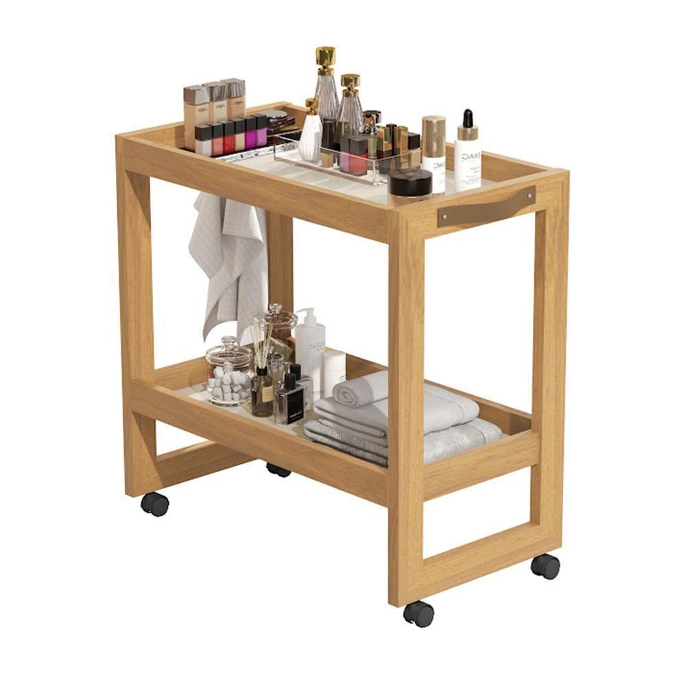 Carrinho Auxiliar Suporte Para Esmalte Com Rodinhas Pérola - 7