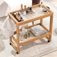 Carrinho Auxiliar Suporte Para Esmalte Com Rodinhas Pérola - 3