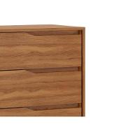 Cômoda De Quarto Atria C- 4 Gavetas Nogueira - Demóbile - 8