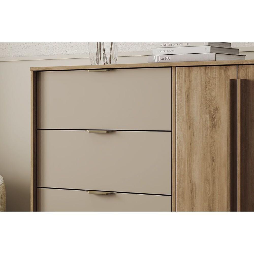 Cômoda De Quarto 1177 C- 1 Porta E 4 Gavetas Branco - Carraro - 5