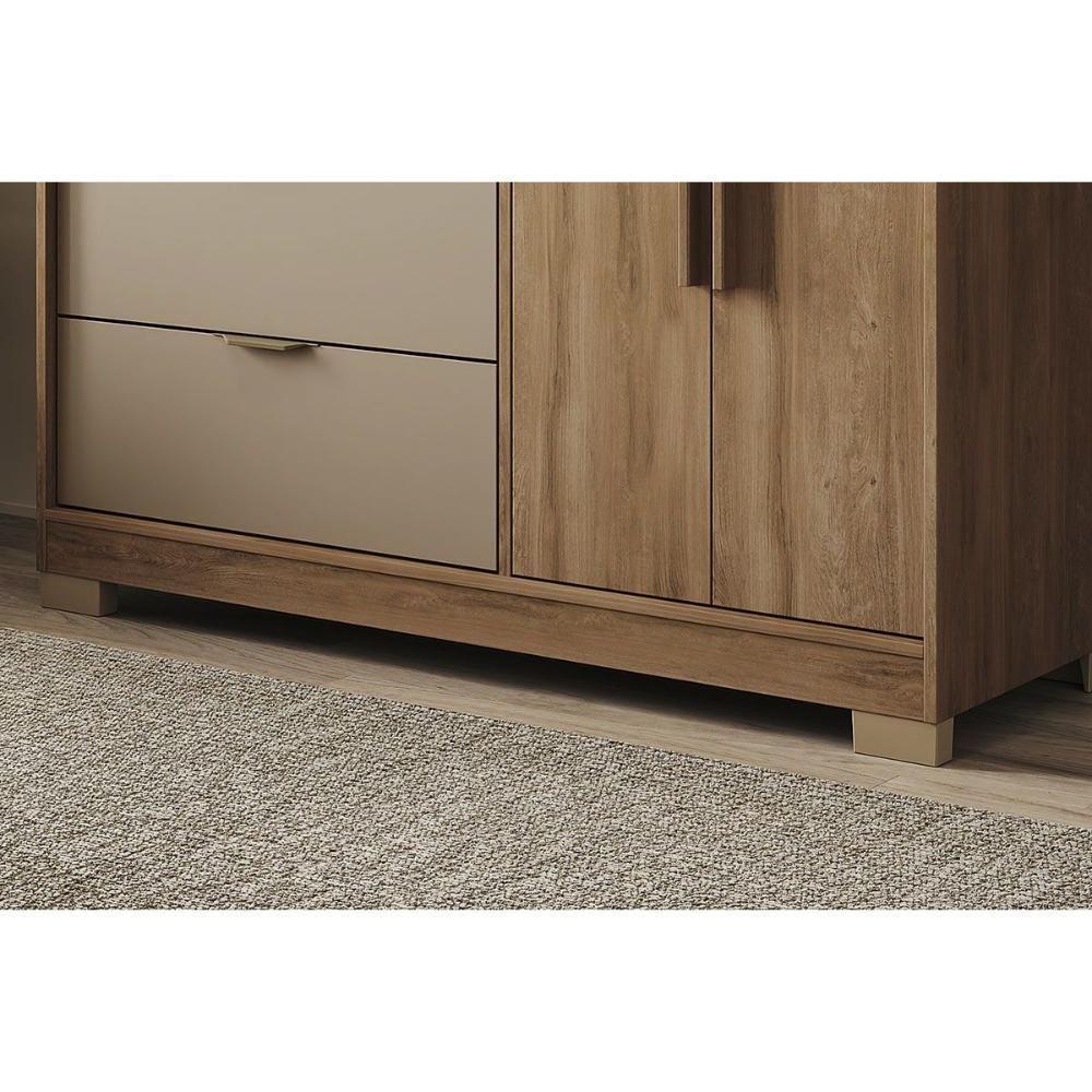 Cômoda De Quarto 1177 C- 1 Porta E 4 Gavetas Avela - Carraro - 6