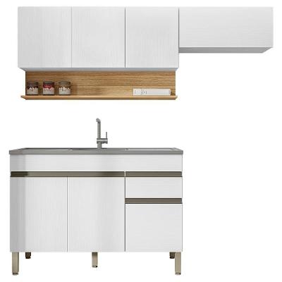 Cozinha Modulada 3 Pecas Balcao Pia Line Ktp Supremo Cp Freijo
