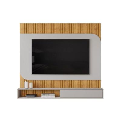 Painel Quarto P- Tv Até 65 Pol Tom 150x139cm Cedro-bali - Dj Móveis